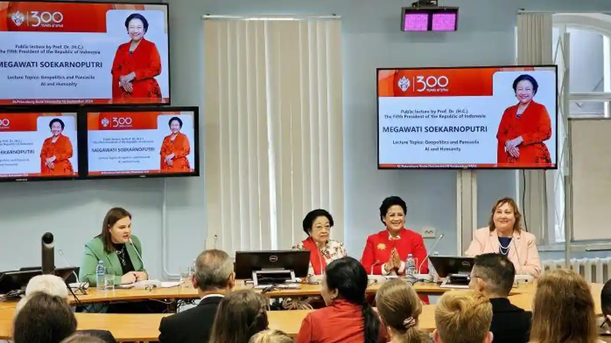 Megawati Bicara Potensi Bahaya AI dan Keterlibatan Aktor Non Negara dalam Penguasaan Dunia