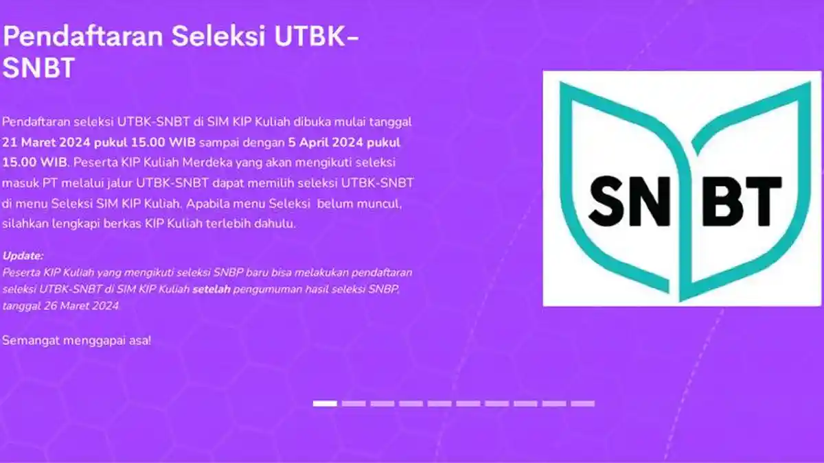 LINK kip-kuliah.kemdikbud.go.id dan Tata Cara Daftar UTBK-SNBT di SIM KIP Kuliah 2024
