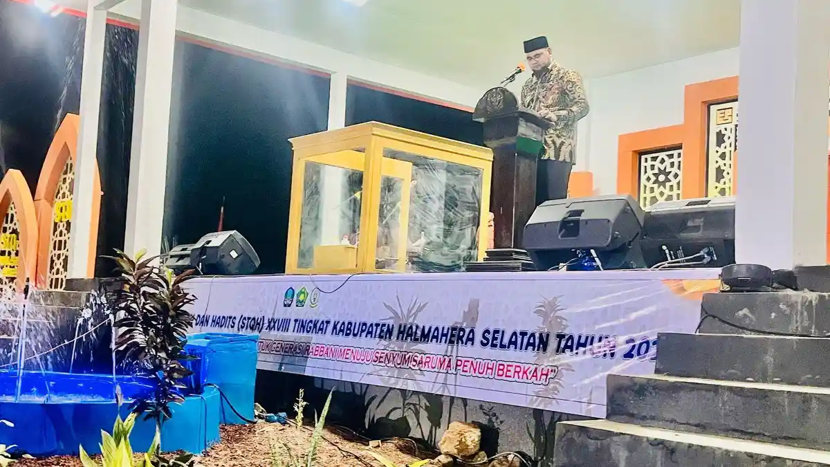 STQ ke 29 Tingkat Kabupaten Halmahera Selatan Resmi Dihelat, Bupati: Perkuat Nilai Keagamaan