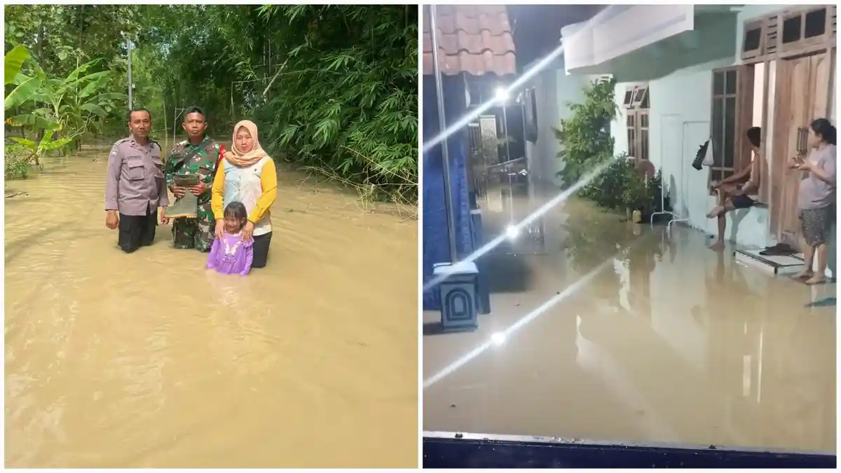 BREAKING NEWS: Jalur Semarang - Purwodadi Putus Akibat Banjir Grobogan