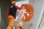 Mural Sambut Asian Games 2018 di Flyover Pesing