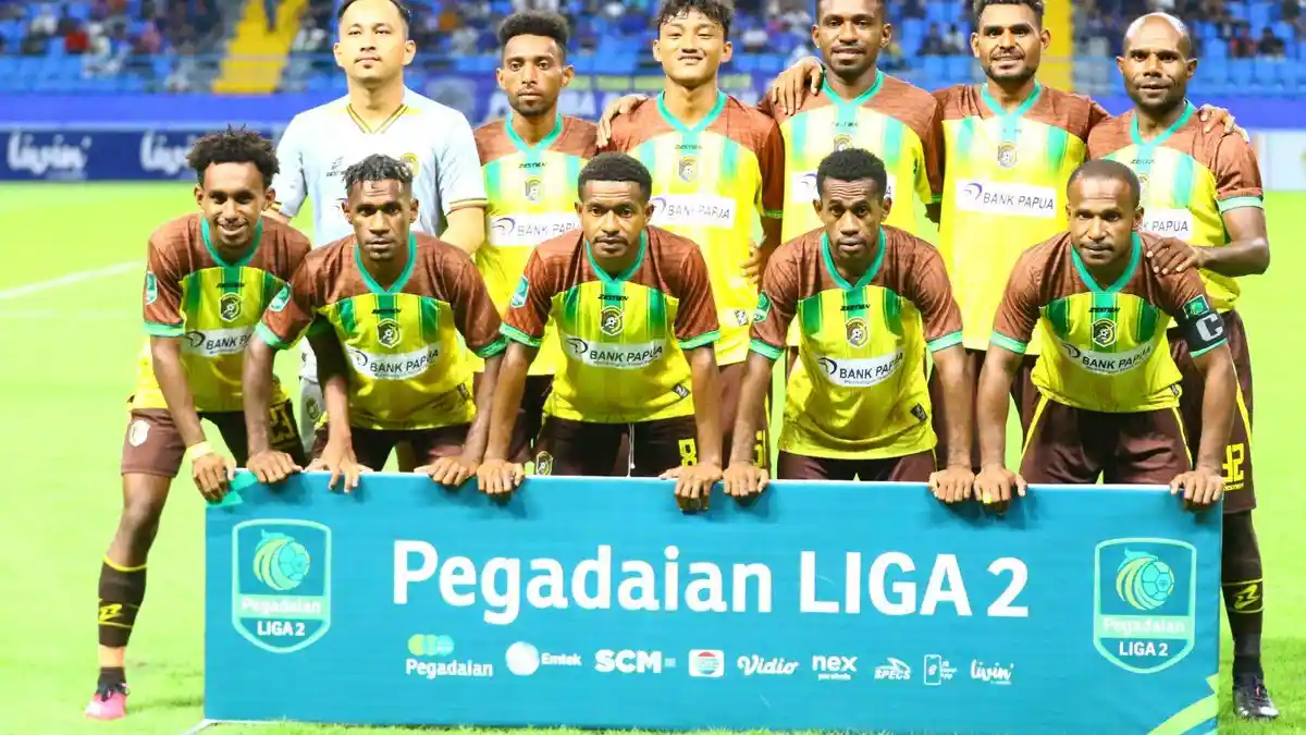 Persewar Waropen Rebut Poin di Markas Gresik United, Skor 0-1 dari Sepakan Boaz Solossa