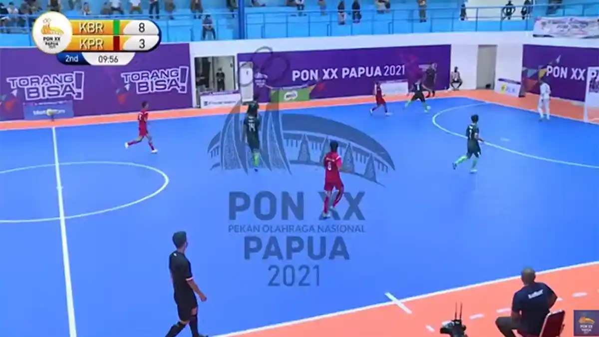 Hasil Akhir Kalbar vs Kepulauan Riau Hari Ini di Futsal PON Papua 2021 Lengkap Link Streaming