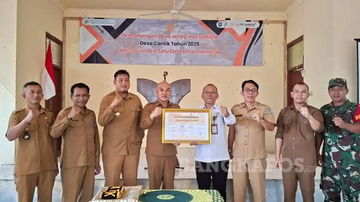 Pemkab Bangka Selatan Tetapkan Desa Jeriji Jadi Desa Cantik