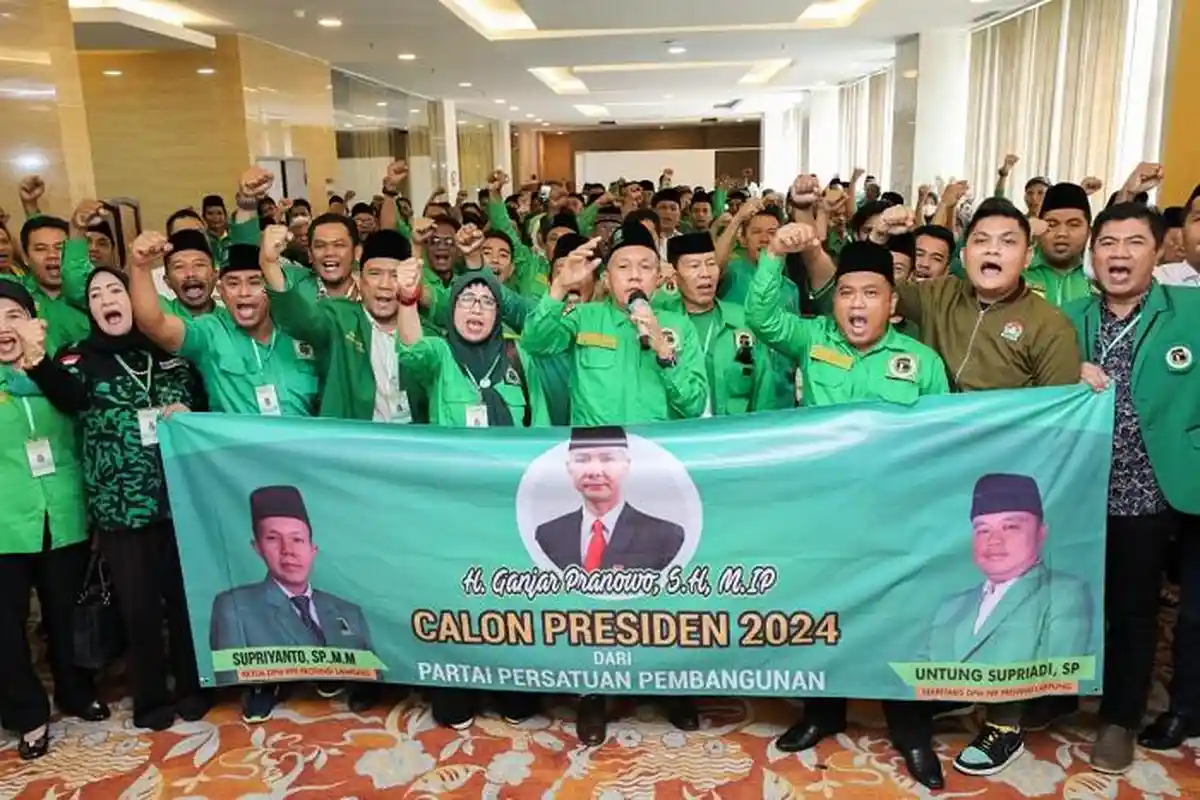PPP Lampung Putuskan Dukung Ganjar Pranowo Jadi Calon Presiden 2024, Berikut Alasannya