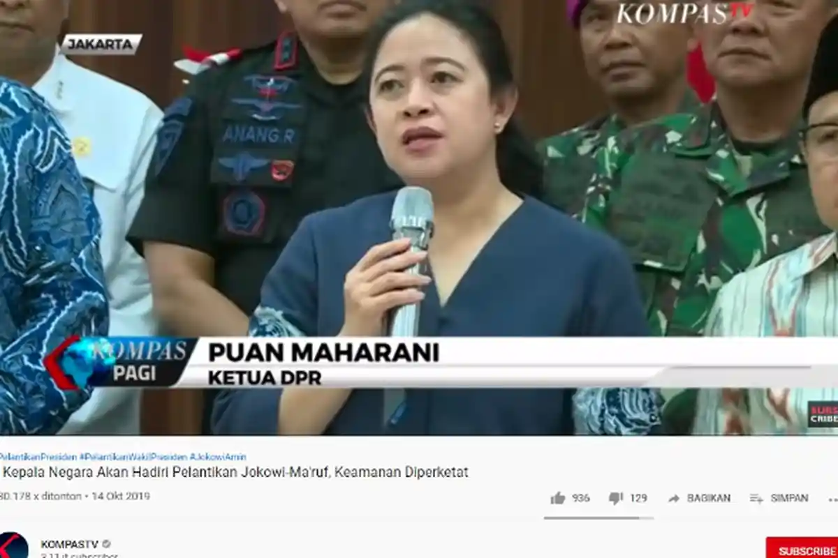 Puan Maharani Jelaskan Alasan Sterilkan Area Gedung DPR dan MPR Jelang Pelantikan Jokowi-Ma'ruf Amin