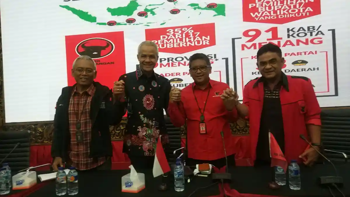PDIP Mengklaim Berhasil dalam Pilkada Serentak 2018