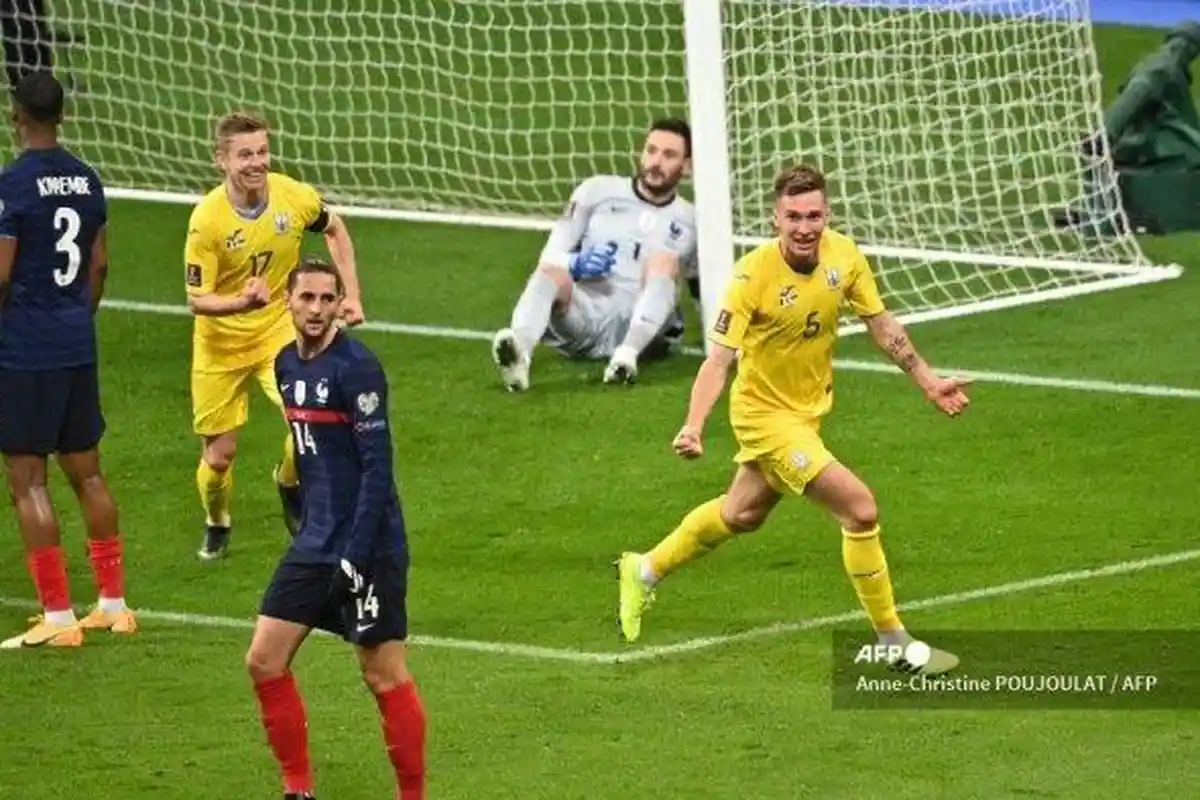 Update Hasil Kualifikasi Piala Dunia 2022 Prancis vs Ukraina 1-1, Diwarnai Gol Bunuh Diri Kimpembe