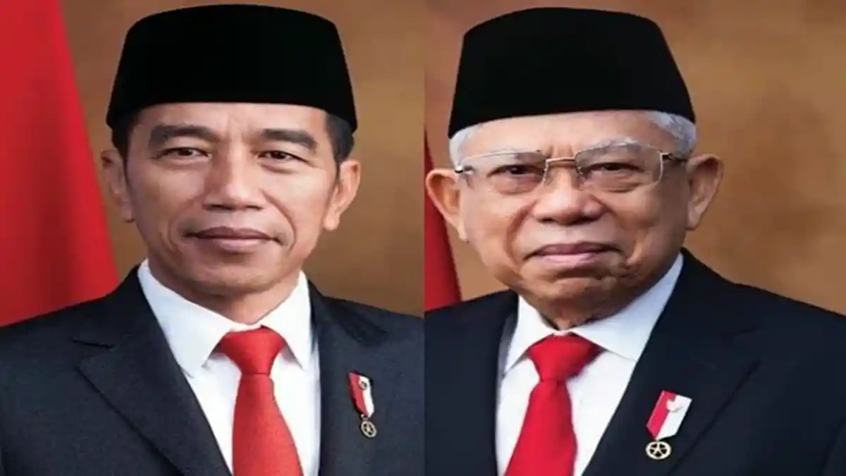 KH Maruf Amin Ke Jepang, Jokowi Sebut Gerindra Gabung Kabinet Kerja Jilid 2, Ini Daftar Menterinya