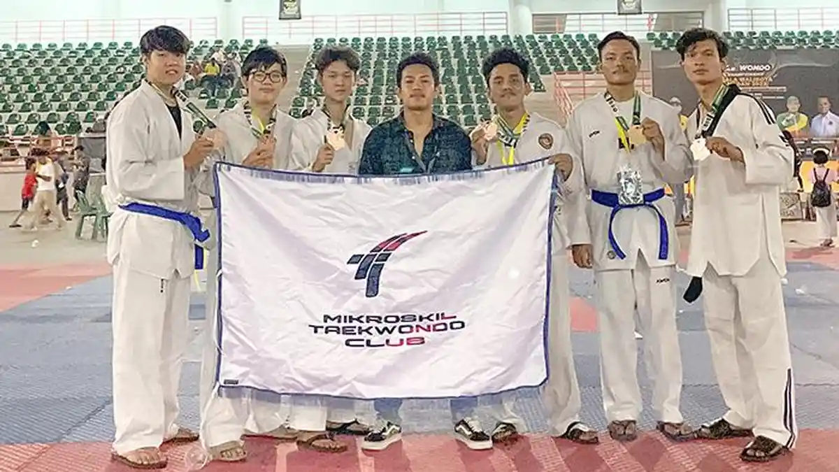 Mikroskil Taekwondo Club Borong Medali Pada Taekwondo Championship Piala Walikota Medan 2022