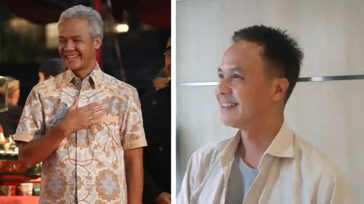 Ganjar Pranowo Unggah Foto Berambut Hitam, Netizen: Mirip Baim Wong
