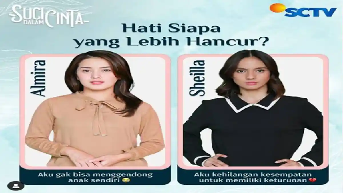 Nasib Rosiana Dewi dan Nasya Marcella Jadi Perdebatan, Fans Suci Dalam Cinta Bela Sheilla