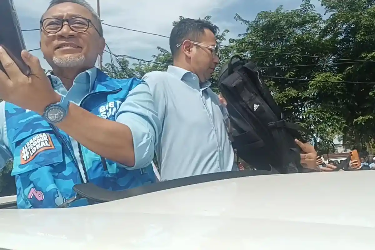 Momen Tas Ransel Raffi Ahmad Nyaris Hilang saat Kampanye Prabowo di Bengkulu