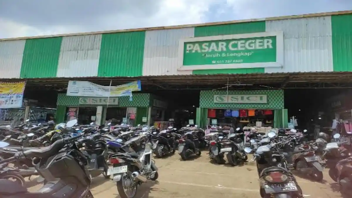 Banjir Surut, Aktivitas di Pasar Ceger Tangsel Kembali Normal