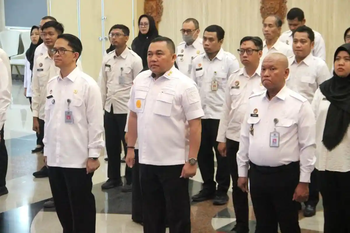 Netralitas dan Sinergi ASN Jadi Pesan Utama dalam Apel Bersama Kemenko Polhukhamimipas