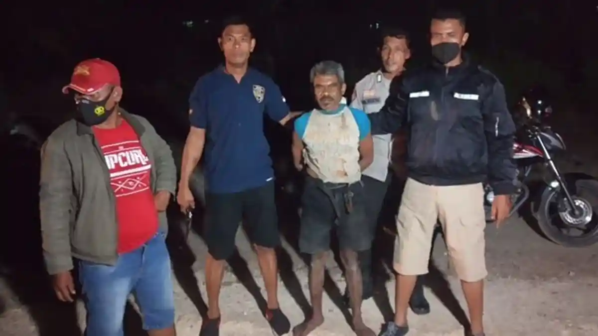 Sebelum Dibekuk Polisi Pelaku Pembunuhan Romelos Sempat Kabur Dua Jam