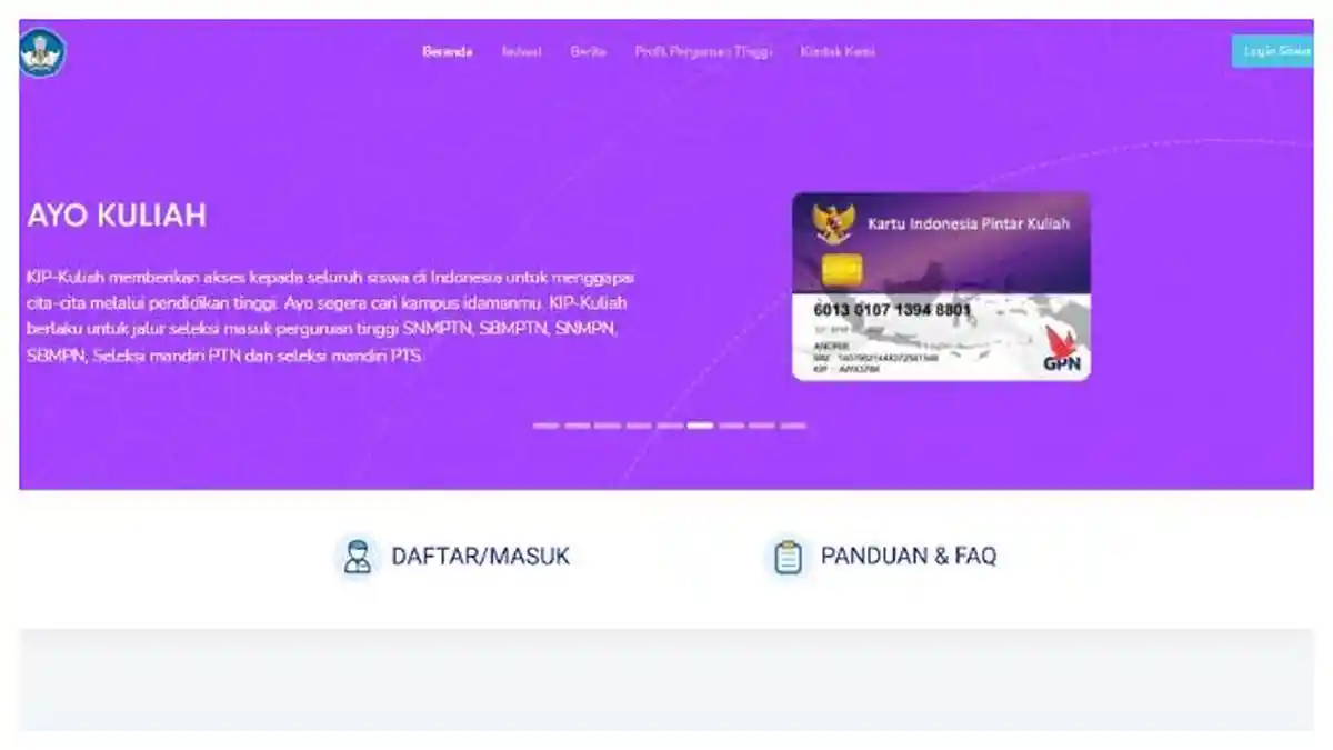 KIP Kuliah 2021 Dibuka, Akses kip-kuliah.kemdikbud.go.id, Ini Syarat dan Cara Daftarnya