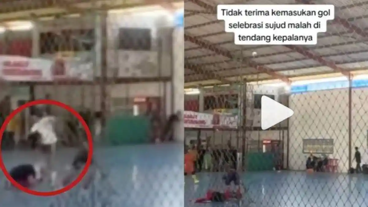 Akhir Kasus Pemain Futsal Tendang Kepala Anggota Tim Lawan,