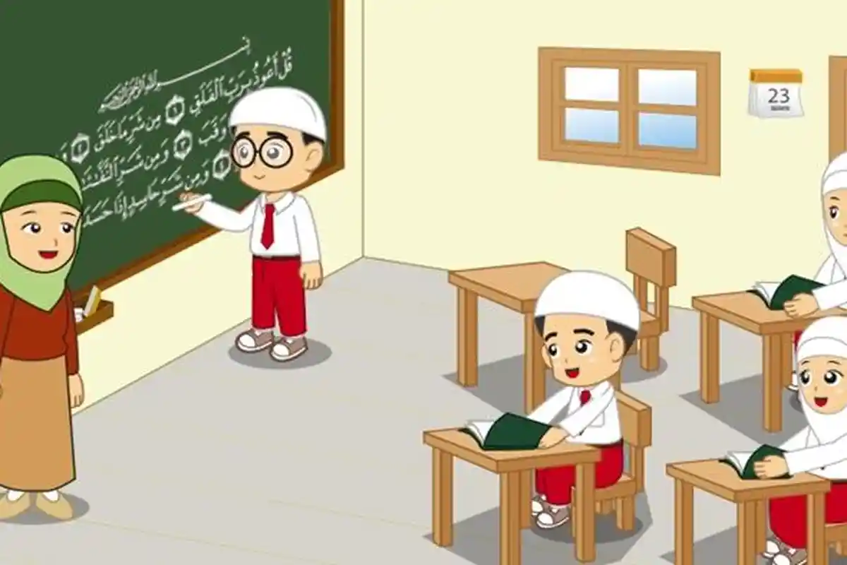 Kunci Jawaban PAI Kelas 3 SD Halaman 45 Semester 1 Kurikulum 2013, Lembar Ayo Berlatih 1 Pelajaran 4