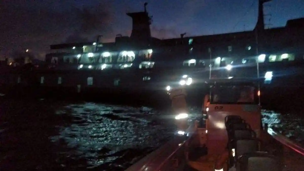 Penumpang Panik Lihat Kepulan Asap di Kapal KMP BSP I