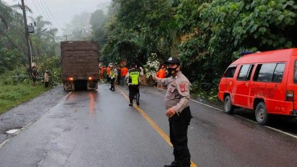 BREAKING NEWS: Longsor di Perbukitan Seumadam Memutus Jalur Banda Aceh - Medan