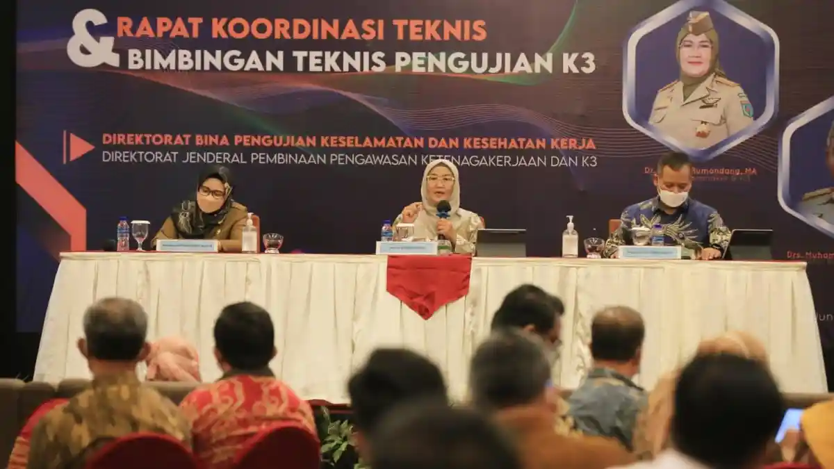 Percepat Reformasi Pengawasan, Kemnaker Satukan Visi Balai K3