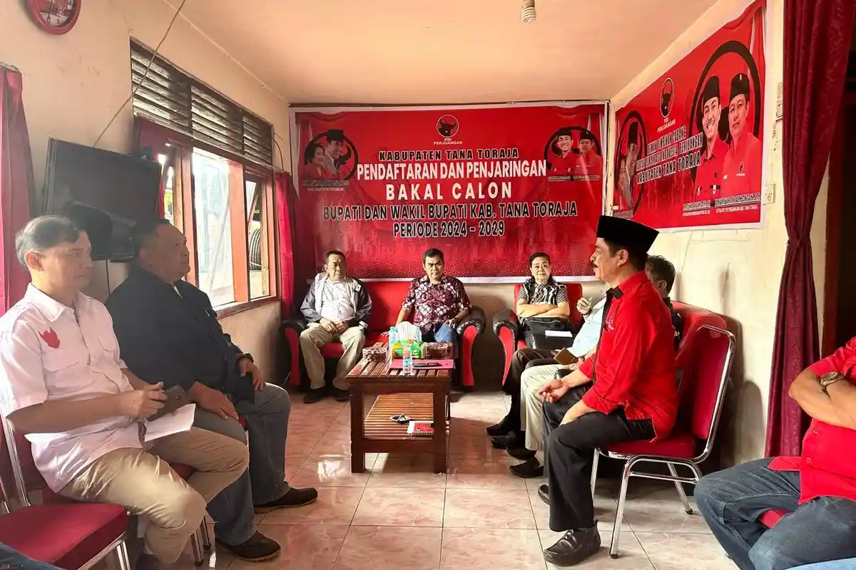 Wabup Zadrak Tombeg Ingin Gerindra Koalisi dengan Banyak Partai di Pilkada Tana Toraja 2024