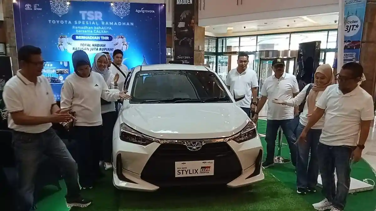Resmi Mengaspal di Riau, Lihat Penampakan Agya Stylix yang Dilengkapi Sejumlah Fitur Modern