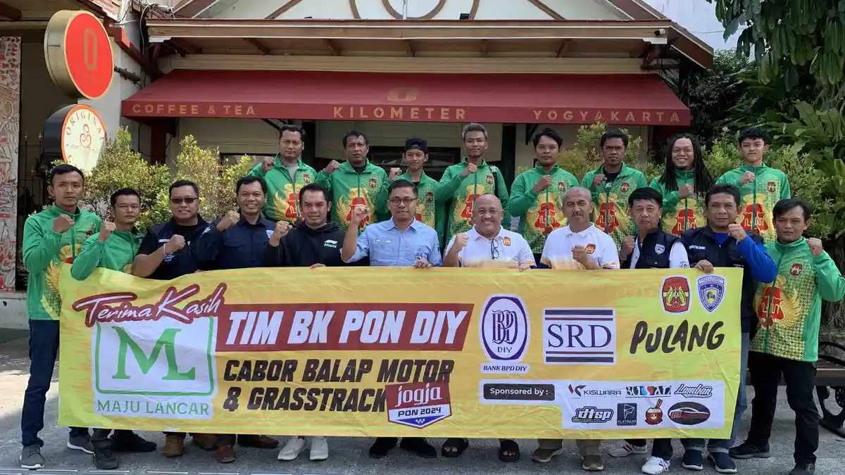 KPH Purbodiningrat : Tim Balap Motor DIY Harus Melebihi Target di BK PON 2023