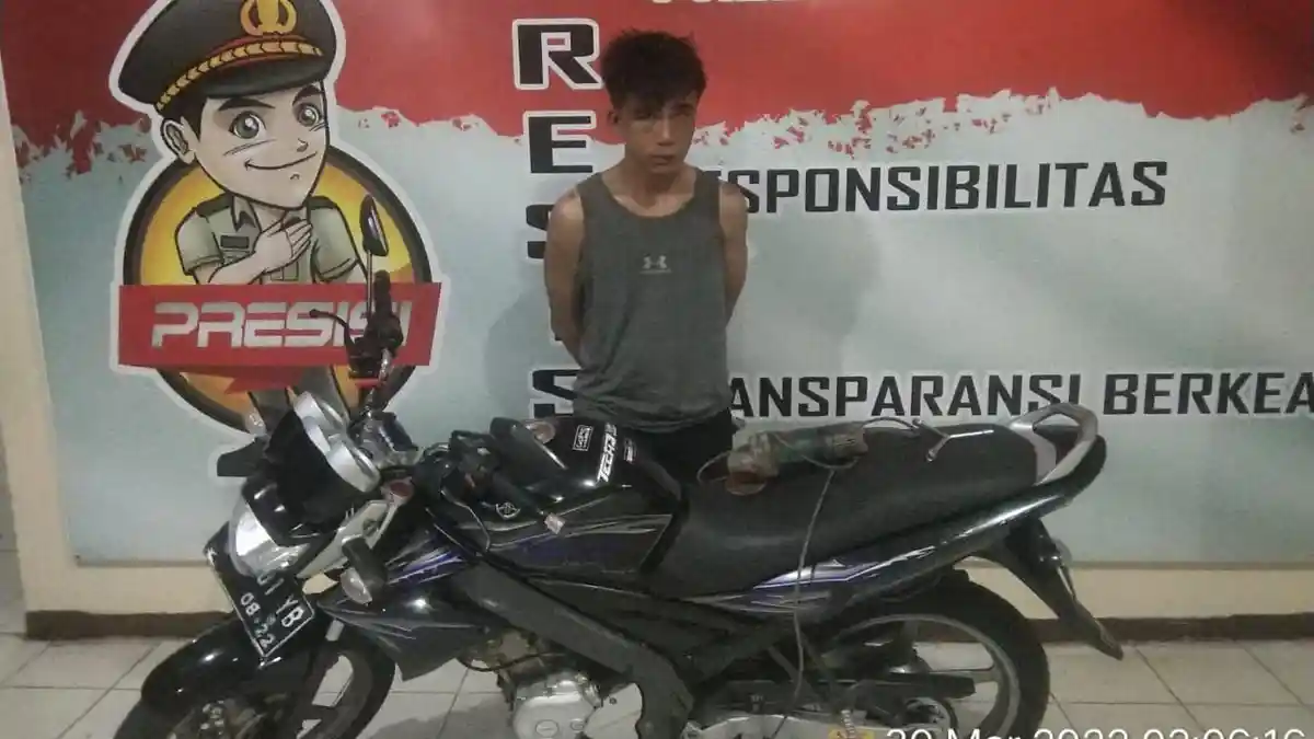 Niat Gasak Motor, Maling di Bengkulu Babak Belur Dihajar Massa