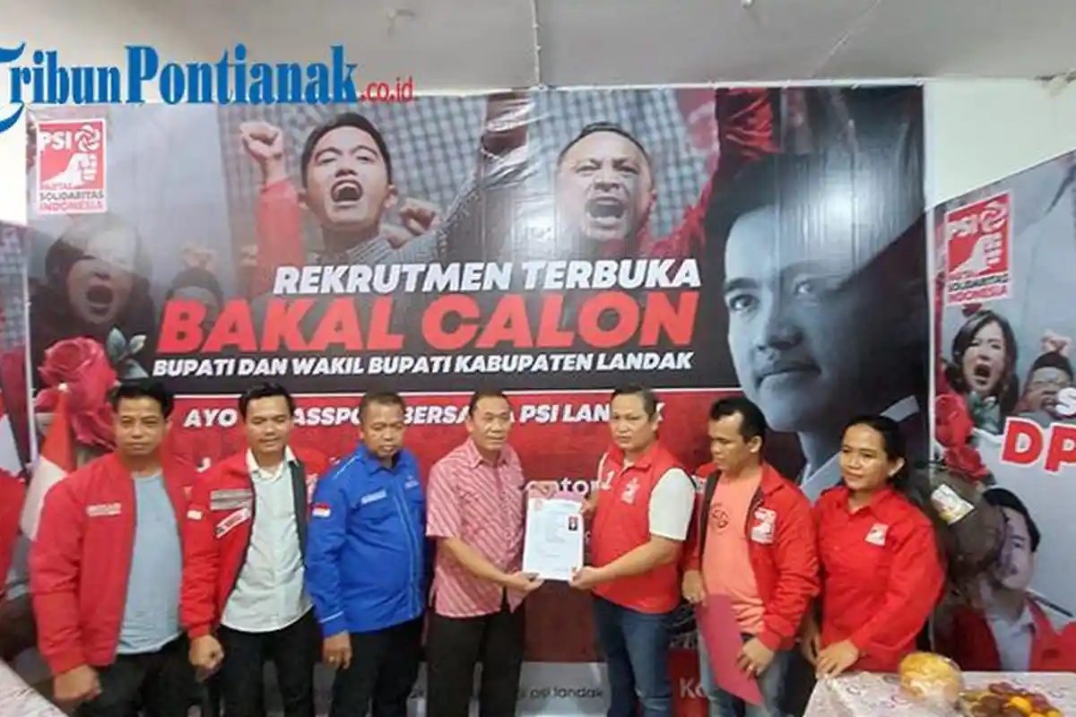 Bacalon Bupati Landak Vinsensius Tawarkan Program Libatkan Masyarakat Membangun
