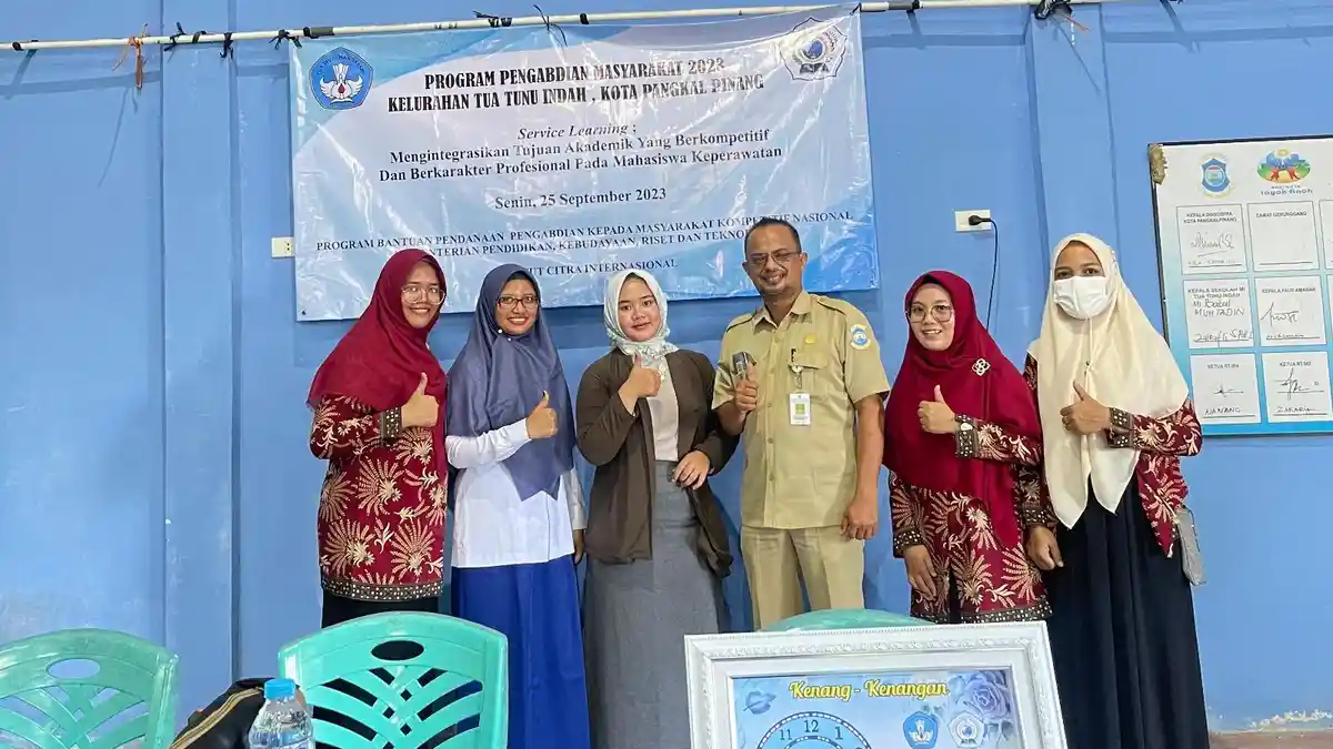 Institut Citra Internasional Lakukan Pengabdian Masyarakat, Ajak Warga Lakukan Pola Hidup Sehat