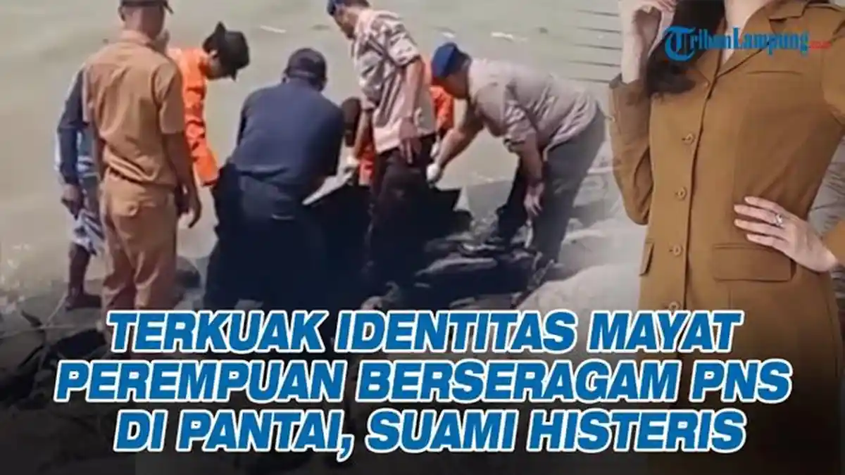 Video Terkuak Identitas Jasad Wanita Berseragam ASN di Pantai Rembang