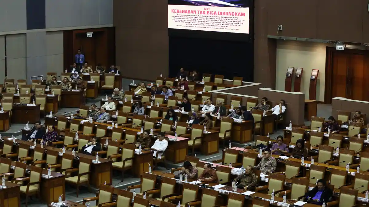 DPR Sahkan RUU MD3 menjadi Undang-undang, PPP dan NasDem Walk Out