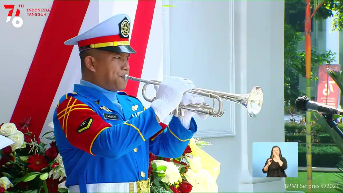 Link Live Streaming Upacara HUT Kemerdekaan Indonesia di Istana Negara 17 Agustus 2021