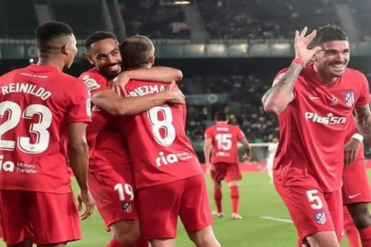 Kalahkan Elche di Stadion Manuel Martinez Velero, Atletico Madrid Pastikan Tempat di Liga Champions