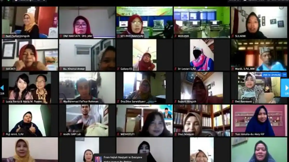 DWP Unesa Ikut Sebarkan Gerakan 5M dan MIO Melalui Webinar, Covid-19 Bukan Aib: Harus Dilawan Serius