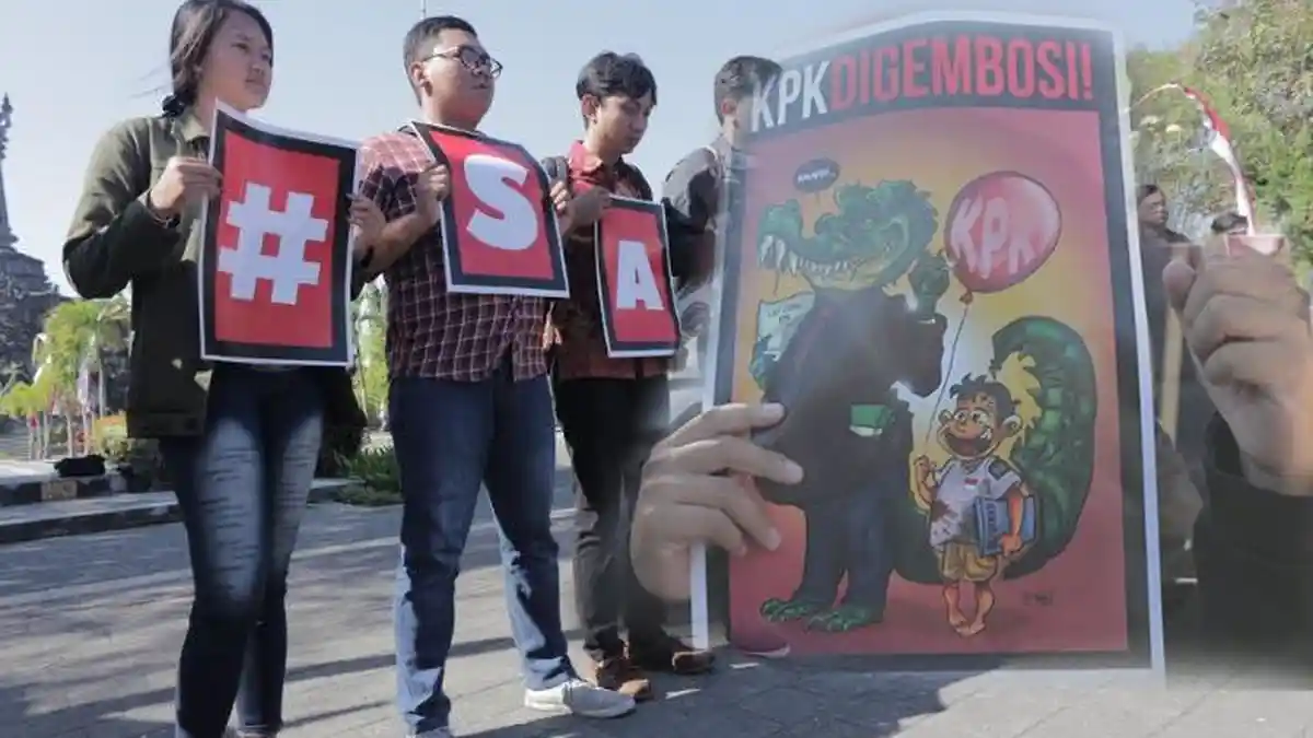 AMBAK Tuntut Presiden Bekukan Pansel Capim KPK, Ini Isi Orasinya