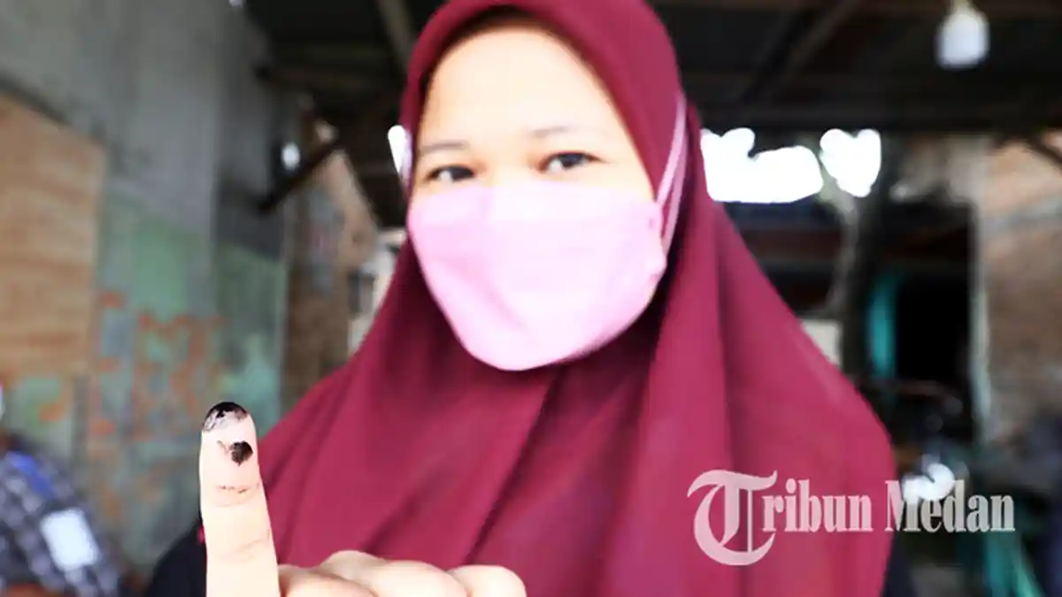 Berita Foto: Antusias Warga Minim Partisipasi Pilkades Serentak di Kabupaten Deliserdang - pilka18042022_PILKADES_DANIL_SIREGAR-1.jpg