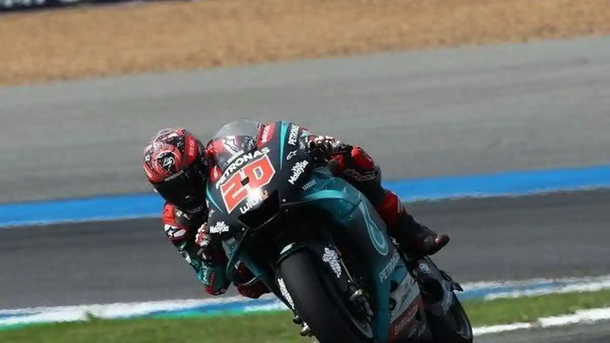 Hasil MotoGP Andalusia 2020: Fabio Quartararo Jadi Pemenang, Vinales dan Rossi Bersaing Ketat