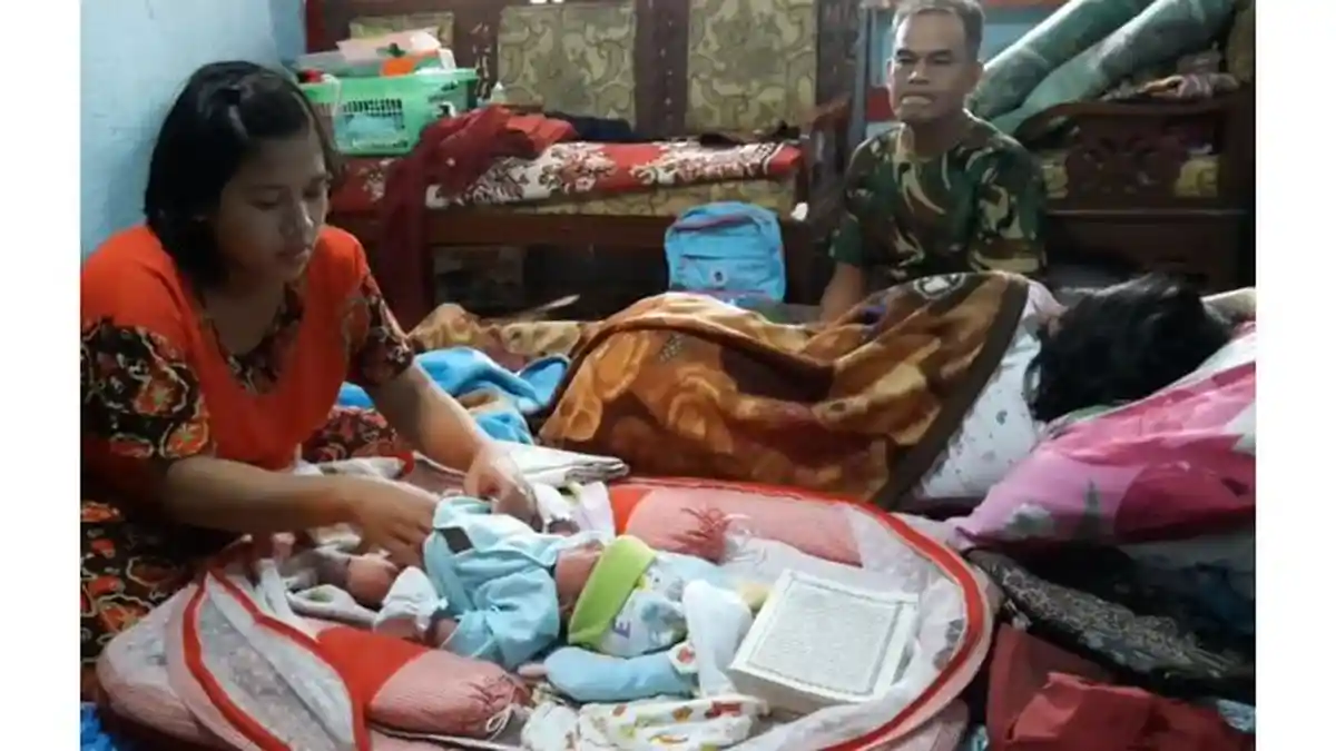 Kisah Unik Heni yang Melahirkan Tanpa Merasa Hamil, Pinjam Baju dan Popok Milik Adik yang Hamil Tua