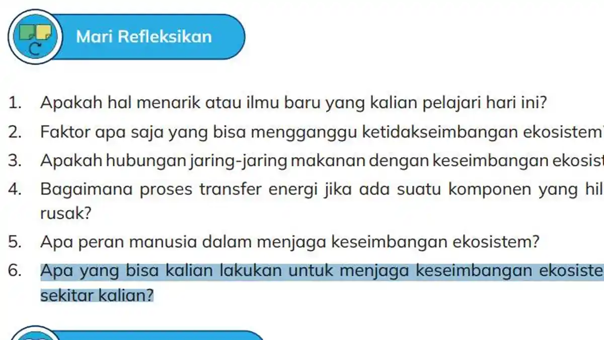 Kunci Jawaban Soal Ilmu Pengetahuan Alam dan Sosial Kurikulum Merdeka ...