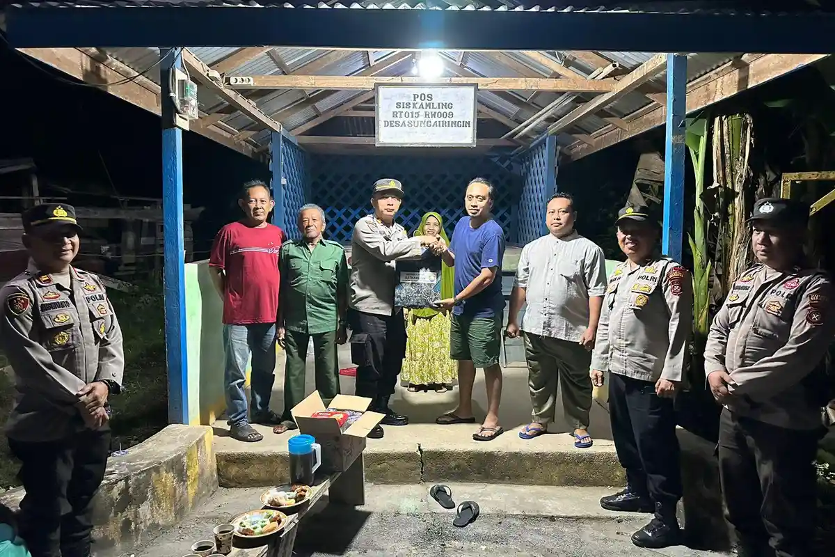 Polres Sekadau Gelar Asistensi Satkamling dalam Rangka Cooling System Menjelang Pemilu 2024