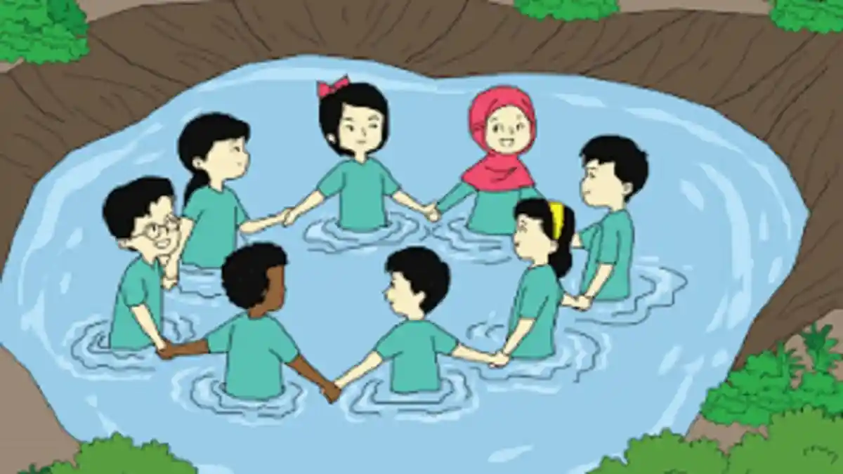 Kunci Jawaban Tema 7 kelas 2 Halaman 175 176 177 178 179 180 Bermain Kipas Angin dalam Air