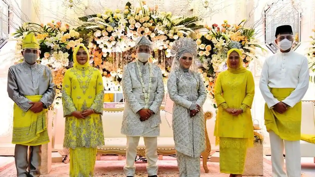 Potret Gagahnya Gubernur Edy Rahmayadi Saat Mantu dengan Prosesi Adat Melayu
