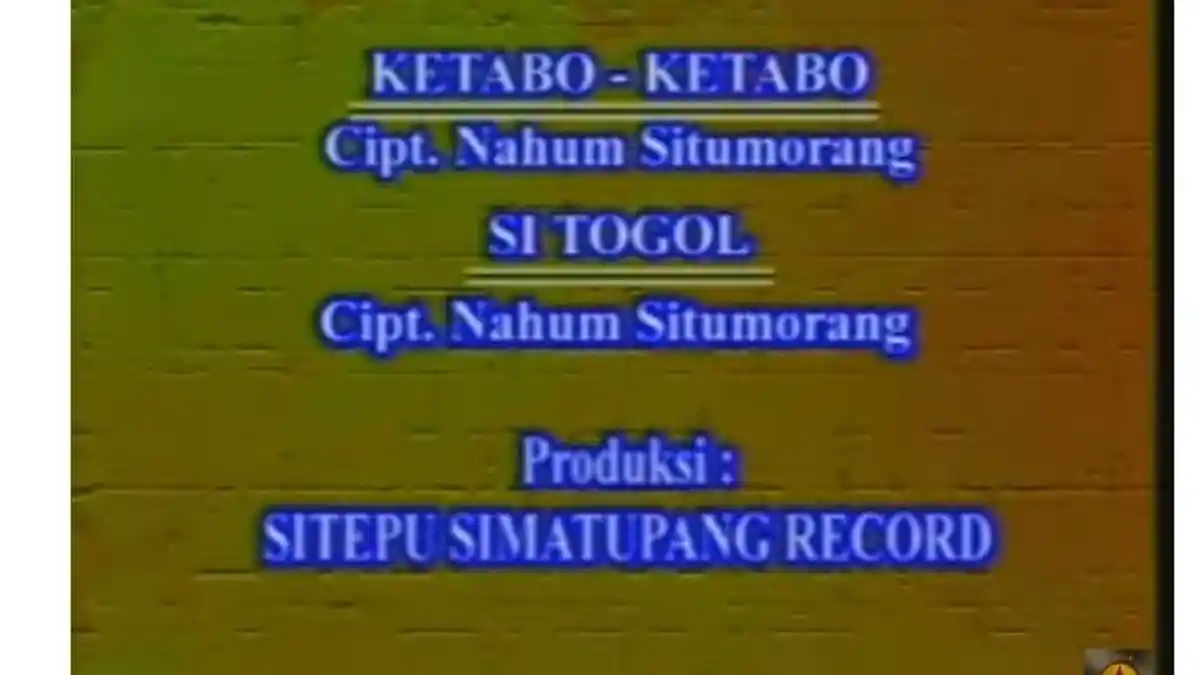 Lirik Lagu Mandailing Ketabo, Berikut Terjemahannya