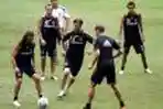 David Beckham dan LA Galaxy Latihan Di Senayan