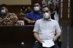 Bacakan Pledoi, Penyuap Bupati Langkat Menangis