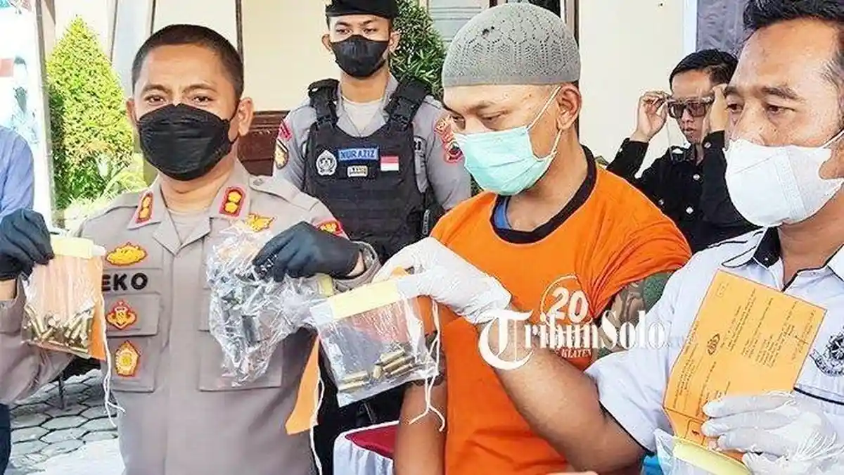 Jual Pistol Revolver di Facebook, Pria di Klaten Ditangkap Polisi