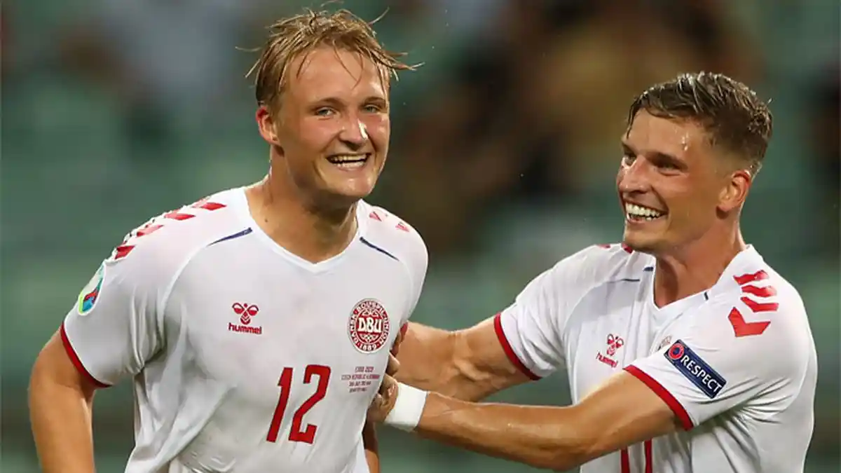Tanpa Diperkuat Christian Eriksen, Denmark Berhasil Tembus Semifinal Euro 2020, Rep Ceko Gigit Jari